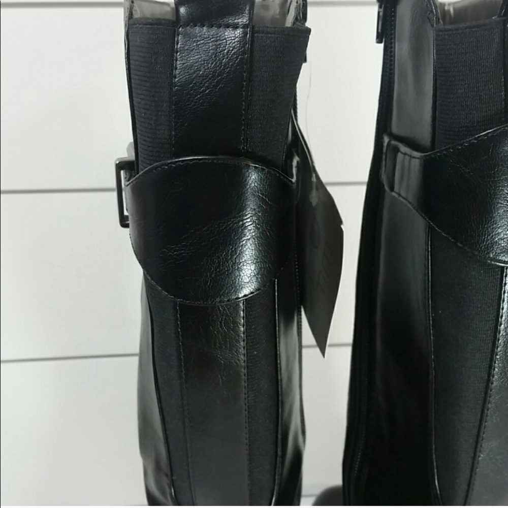 Life Stride black, wide calf boots. Sz 7M - Picture 4 of 7